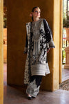 Hussain Rehar | Black and white - Embroidered Lawn Collection Replica