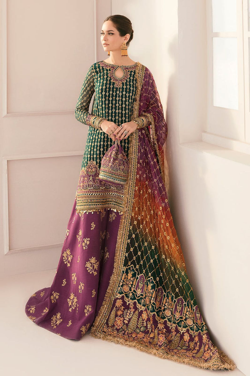 Baroque Chantelle Embroidered Chiffon | Unstitched Replica