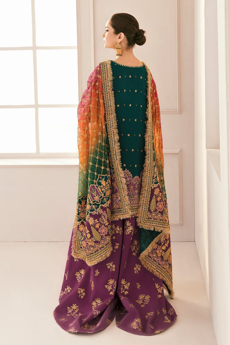 Baroque Chantelle Embroidered Chiffon | Unstitched Replica