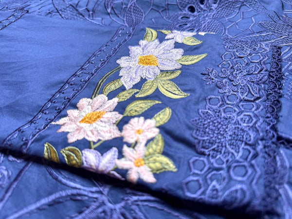 NAVY BLUE LAWN 2PC RTW-01