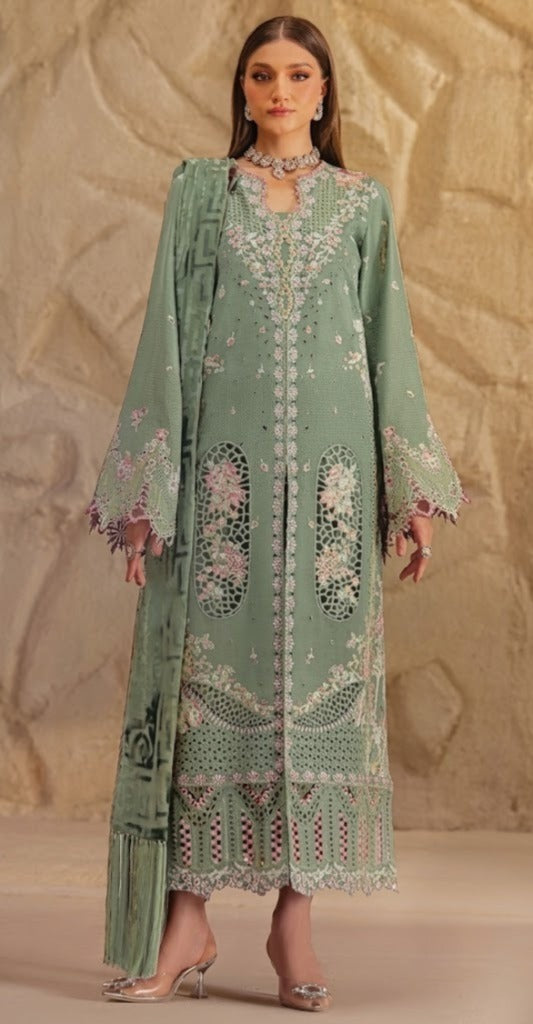 BIN ILYAS Rose 162-B (Pastel Green Edition)