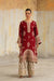 ETHNC KURTA SET 2Pc E-305 CRIMSON RED