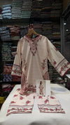ETHNIC TRIBAL LAWN 2PC