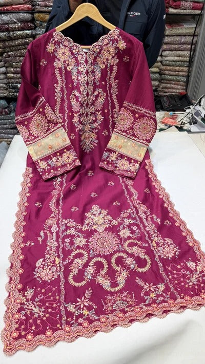 HUSSAIN REHAR RIVIERA RTW 3PC