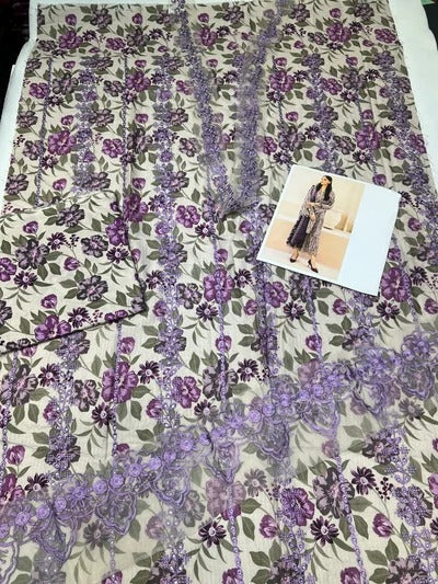 BAROQUE LAWN GRAY D-151