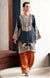 ETHNC KURTA SET VISCOSE E-1093 2PC Unstitch