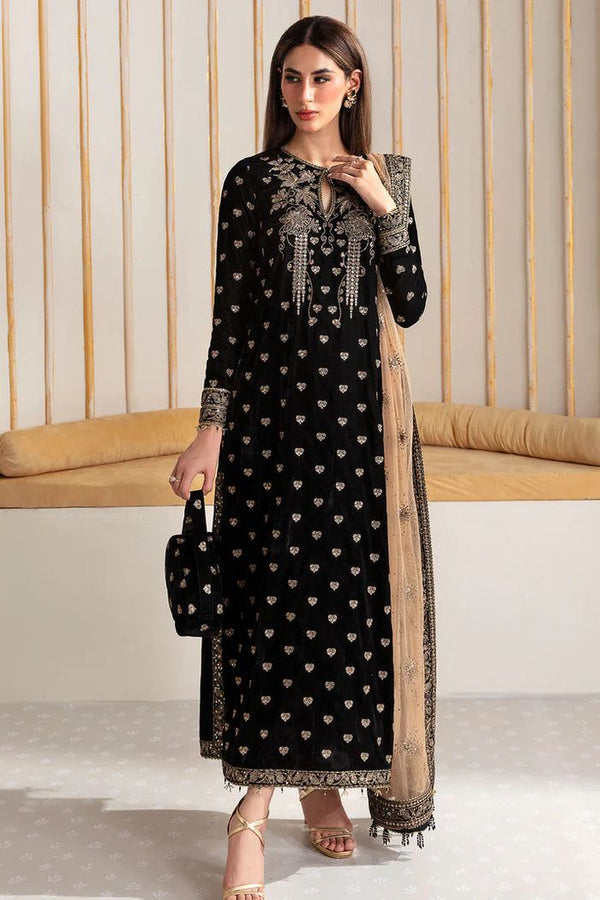 Jazmin Black Velvet Formal Collection Replica