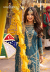 Asim Jofa Blue Chiffon Formal Collection Replica