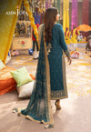 Asim Jofa Blue Chiffon Formal Collection Replica