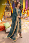 Asim Jofa Blue Chiffon Formal Collection Replica