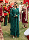 Kanwal Malik | Bottle Green - Net Collection Replica