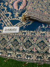 Faiza Saqlain | Blue - Luxury Organza Collection Replica