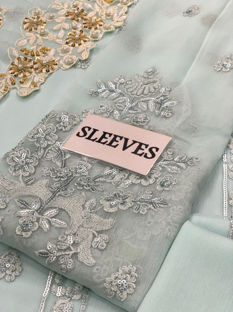 Azure | Sky Blue - Chiffon Collection Replica