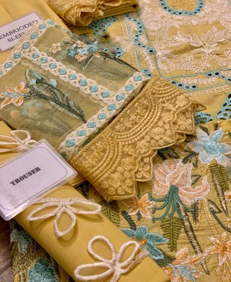 Crimson | Amber - Lawn Collection Replica