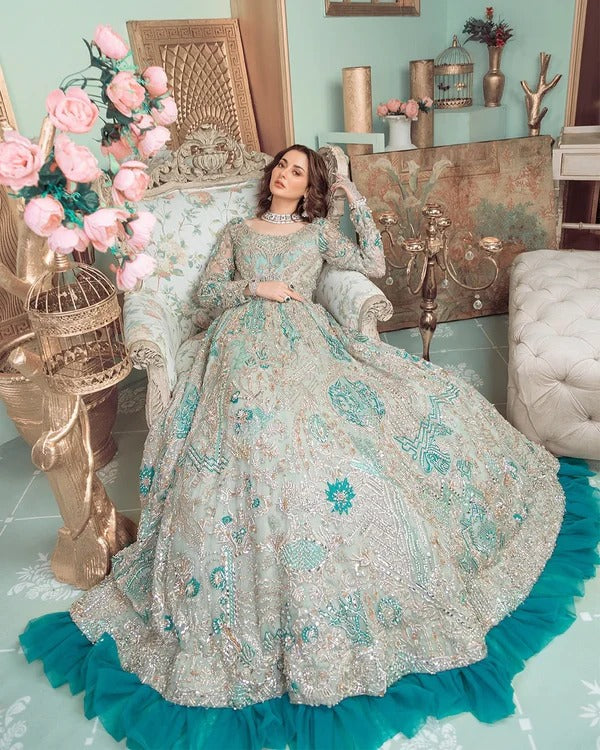 Ahmad Sultan | Turquoise - Net Collection  Replica