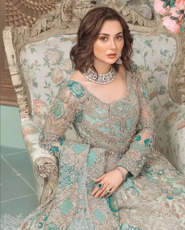 Ahmad Sultan | Turquoise - Net Collection  Replica
