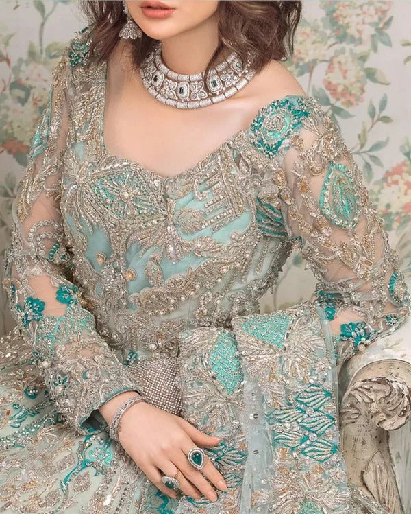 Ahmad Sultan | Turquoise - Net Collection  Replica