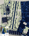 Zainab Chottani | Ivory & Royal Blue - Lawn Collection Replica