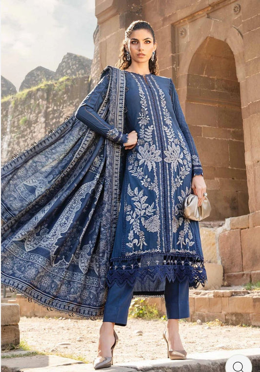 Maria B Blue | Printed Lawn Collection Replica