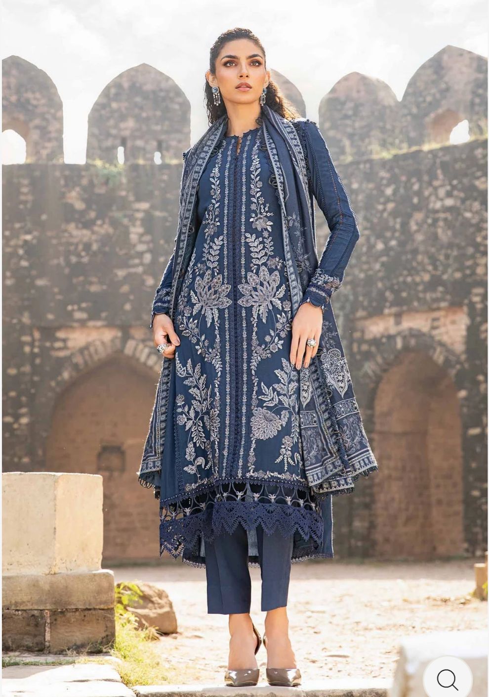 Maria B Blue | Printed Lawn Collection Replica