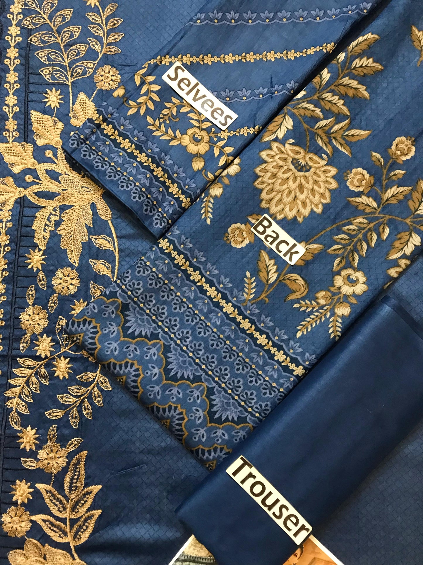 Maria B Blue | Printed Lawn Collection Replica