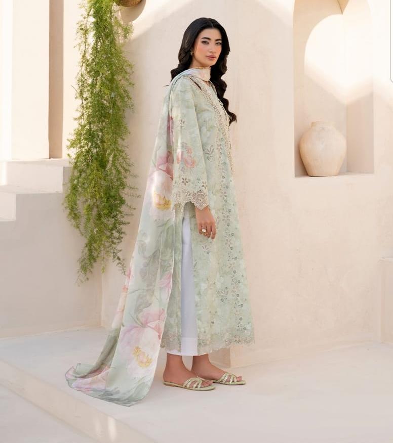 Iznik Pistachio | Printed Lawn Collection Replica