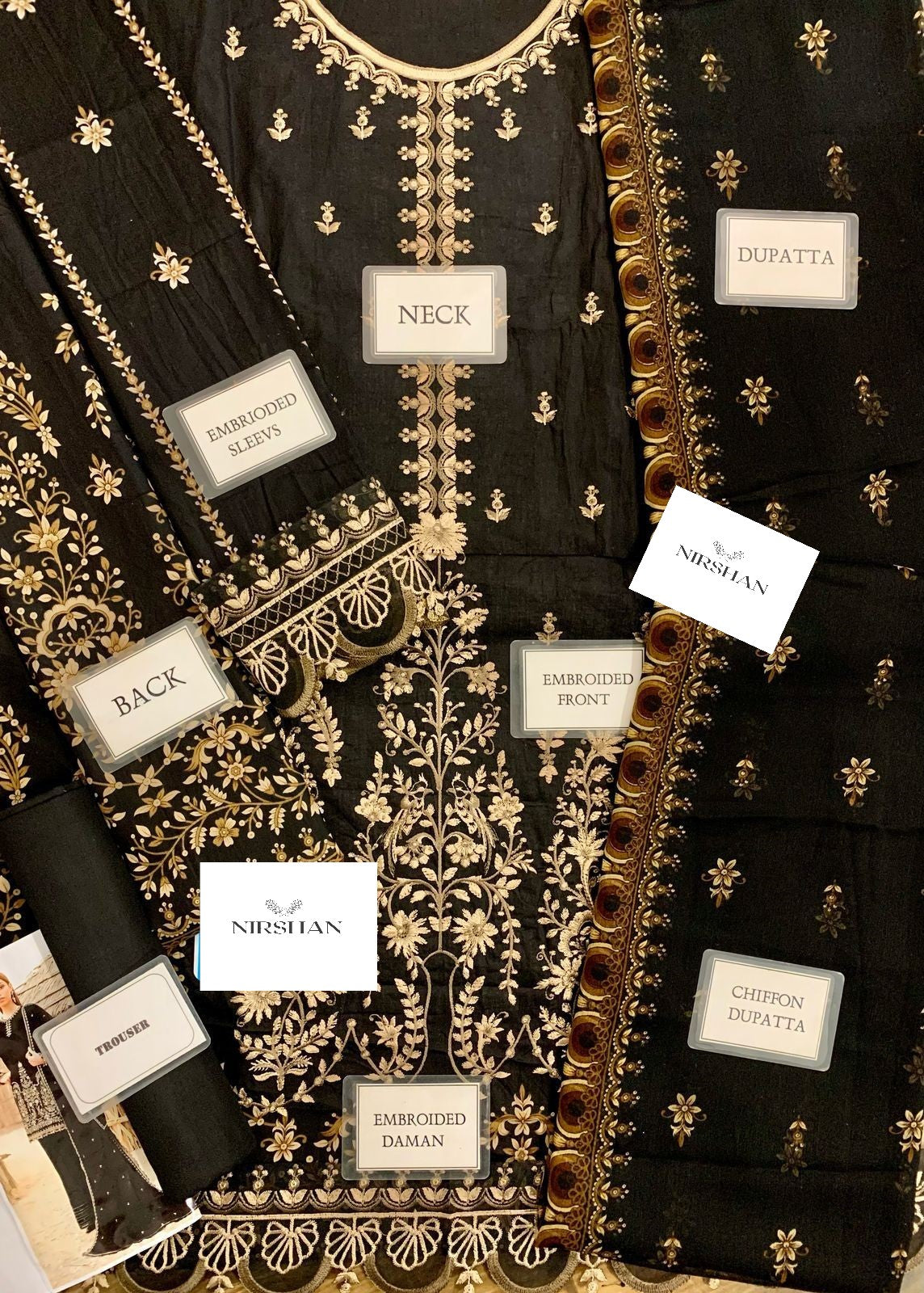 Maria B Black | Printed Lawn Collection Replica