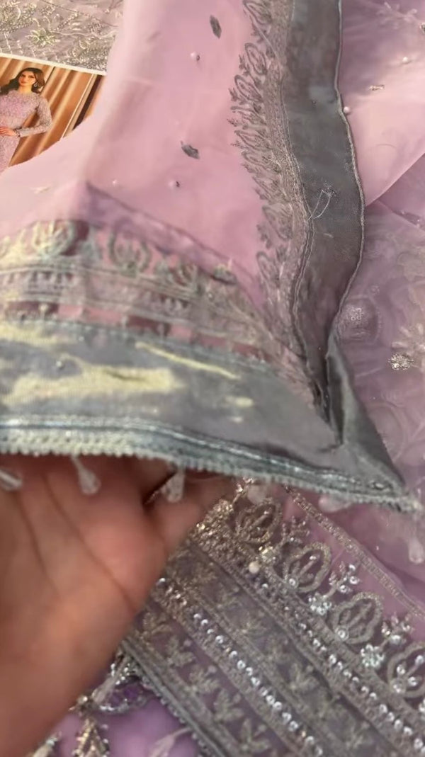 Kanwal Malik – Eliza Premium Organza 3-Piece Set