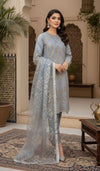 SILVER SKY ORGANZA - 3PC