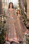 Maria B Gold Embroidered Formal Organza Collection Replica