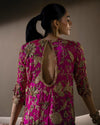 Sana Safinaz Signature Tassel Silk – Shocking Pink Ensemble