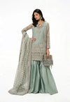 Maria B Blue Organza Formal Collection Replica