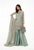 Maria B Blue Organza Formal Collection Replica