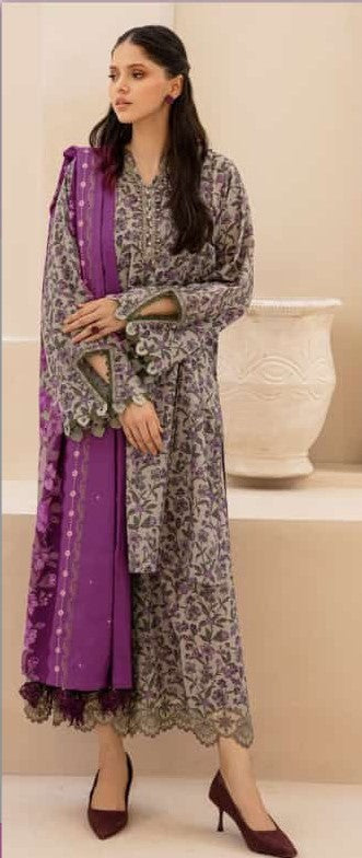 Maria B Floral Printed Lawn Collection Replica