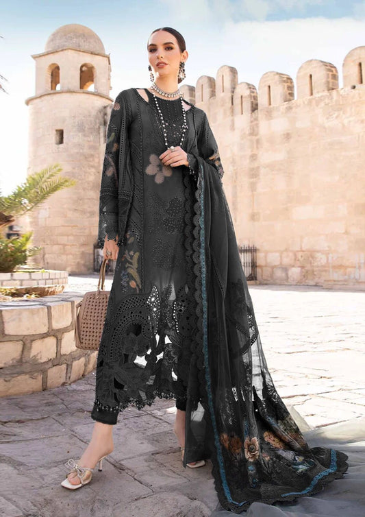 Maria B Black Luxury Lawn Collection Replica