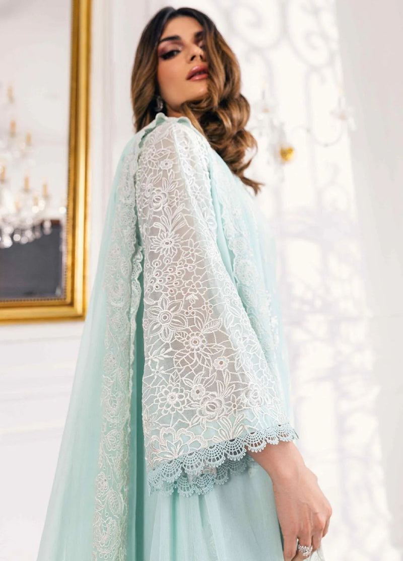 Azure | Sky Blue - Semi-Pure Chiffon Collection Replica