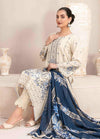 Tawakkal | White - Lawn & Digital Organza Collection Replica