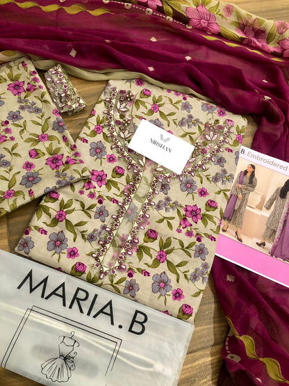 Maria B Floral Printed Lawn Collection Replica