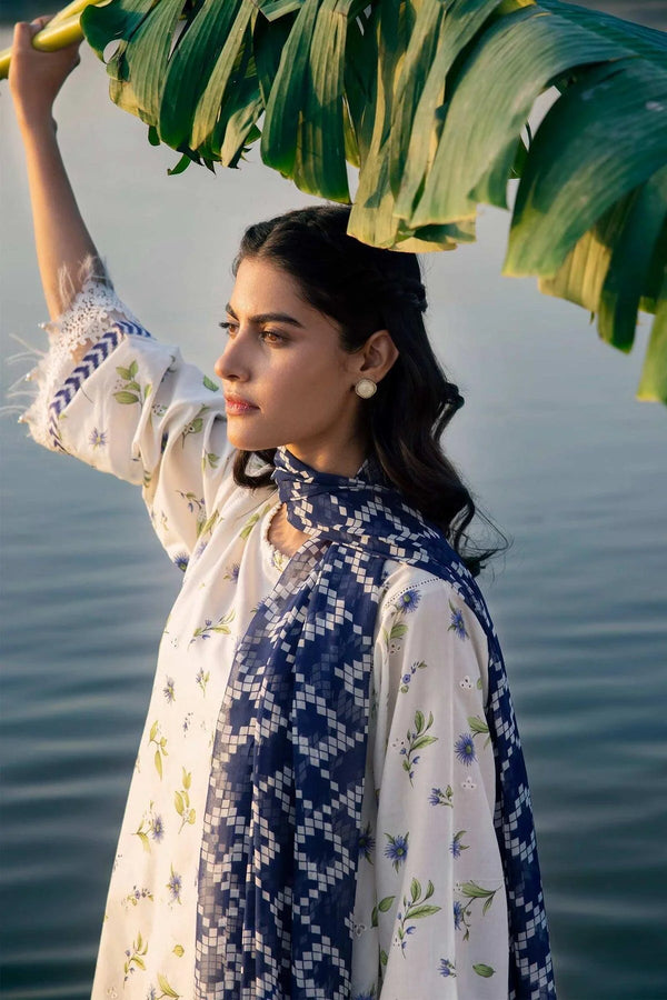 Maria B White Printed Lawn Collection Replica