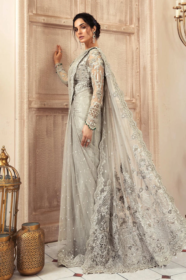 Maria B Exclusive Net Saree Replica