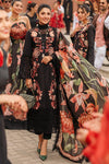 Mushq Black Printed Lawn Collection Replica