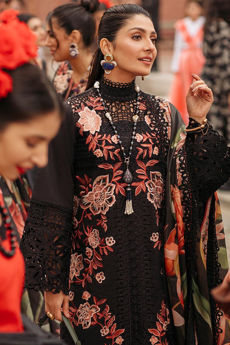 Mushq Lawn Embroided Chikankari Collection Replica