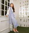 Farida Hassan Light Blue Luxury Lawn Collection Replica