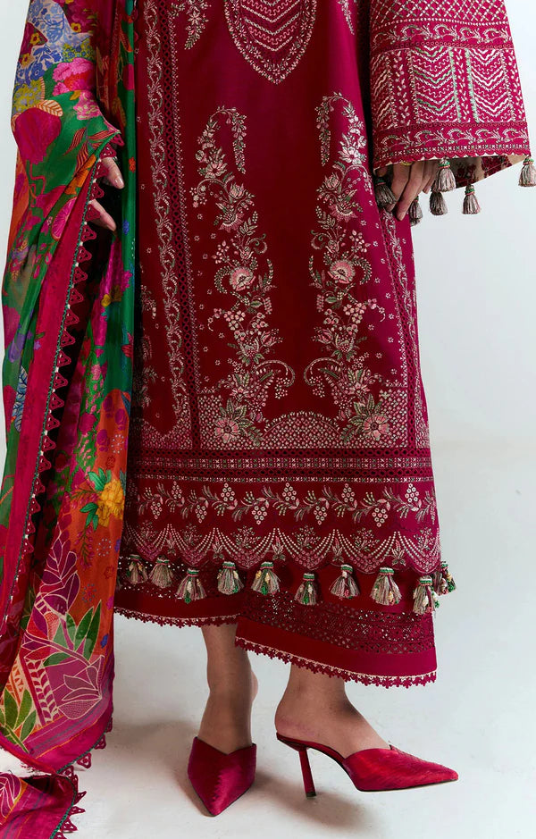 Hussain Rehar Lawn Saaha (Shocking Pink)